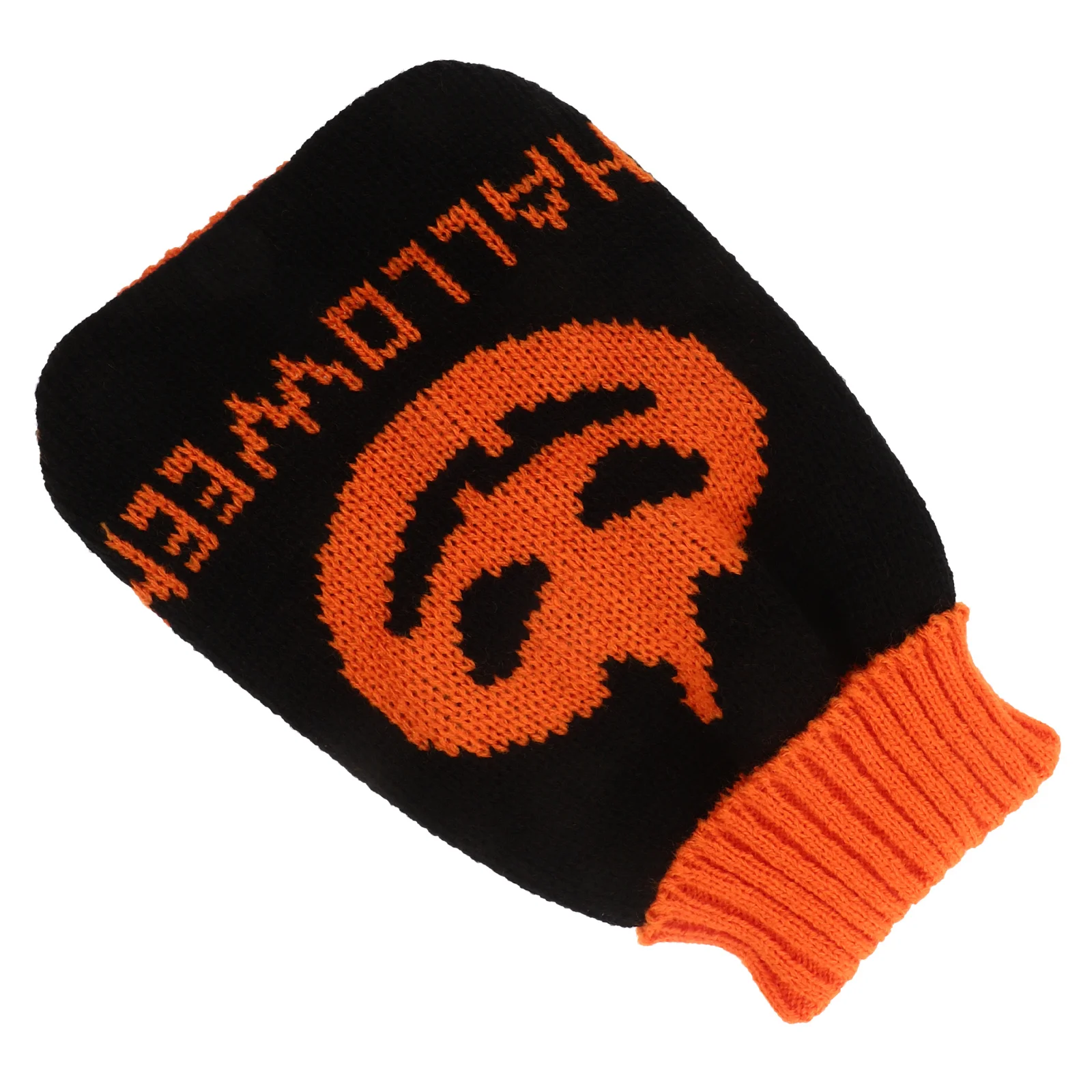 

Pet Pumpkin Sweater Halloween Soft Warm Comfortable Dog Clothes Puppy Winter Costume Breathable Pet Sweater Dog Clothes