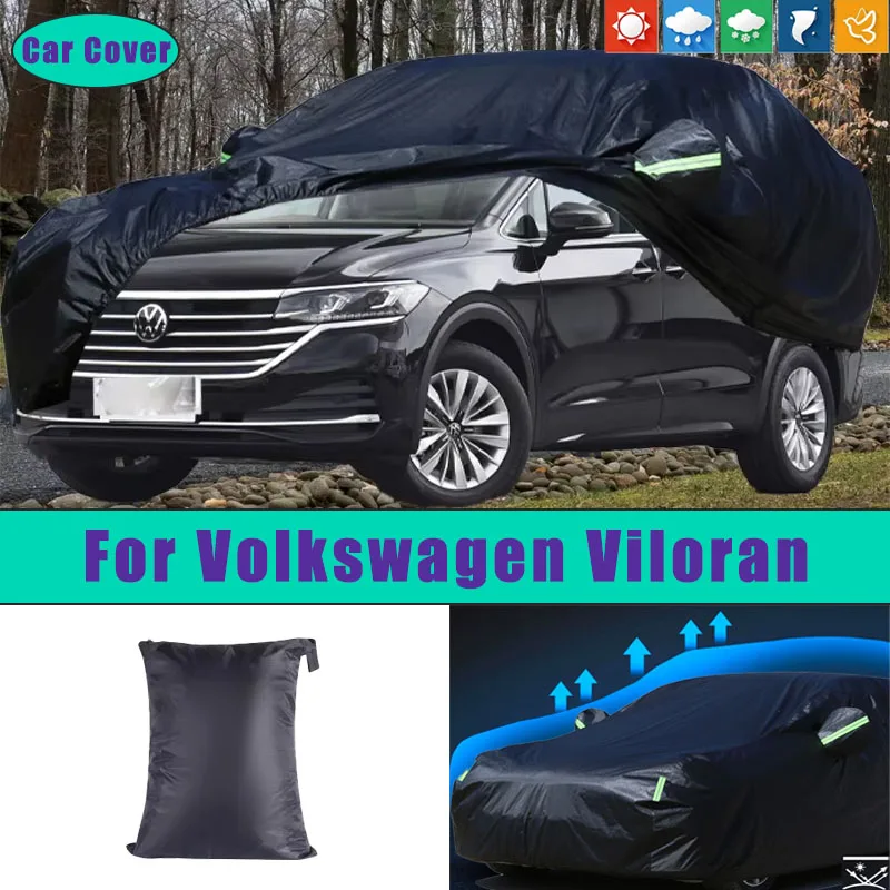 

Car Full Outer Covers Outdoor Waterproof Dustproof Sun Rain Snow Protection Exterior Car Accessories For Volkswagen Viloran