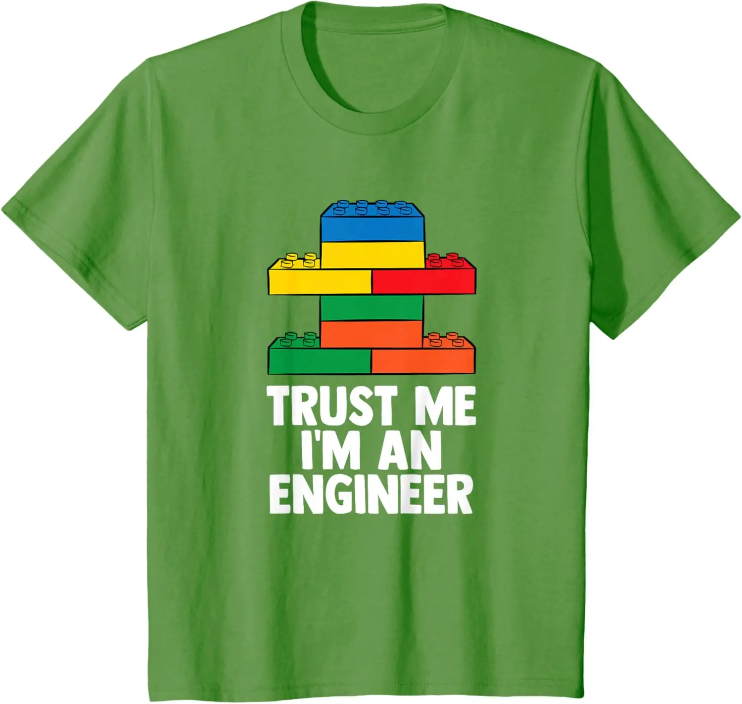 I´m An Engineer - Building Blocks Brick Toy Brick Builder T-Shirt Funny Cotton Casual Short Sleeve Tee Graphic T Shirts