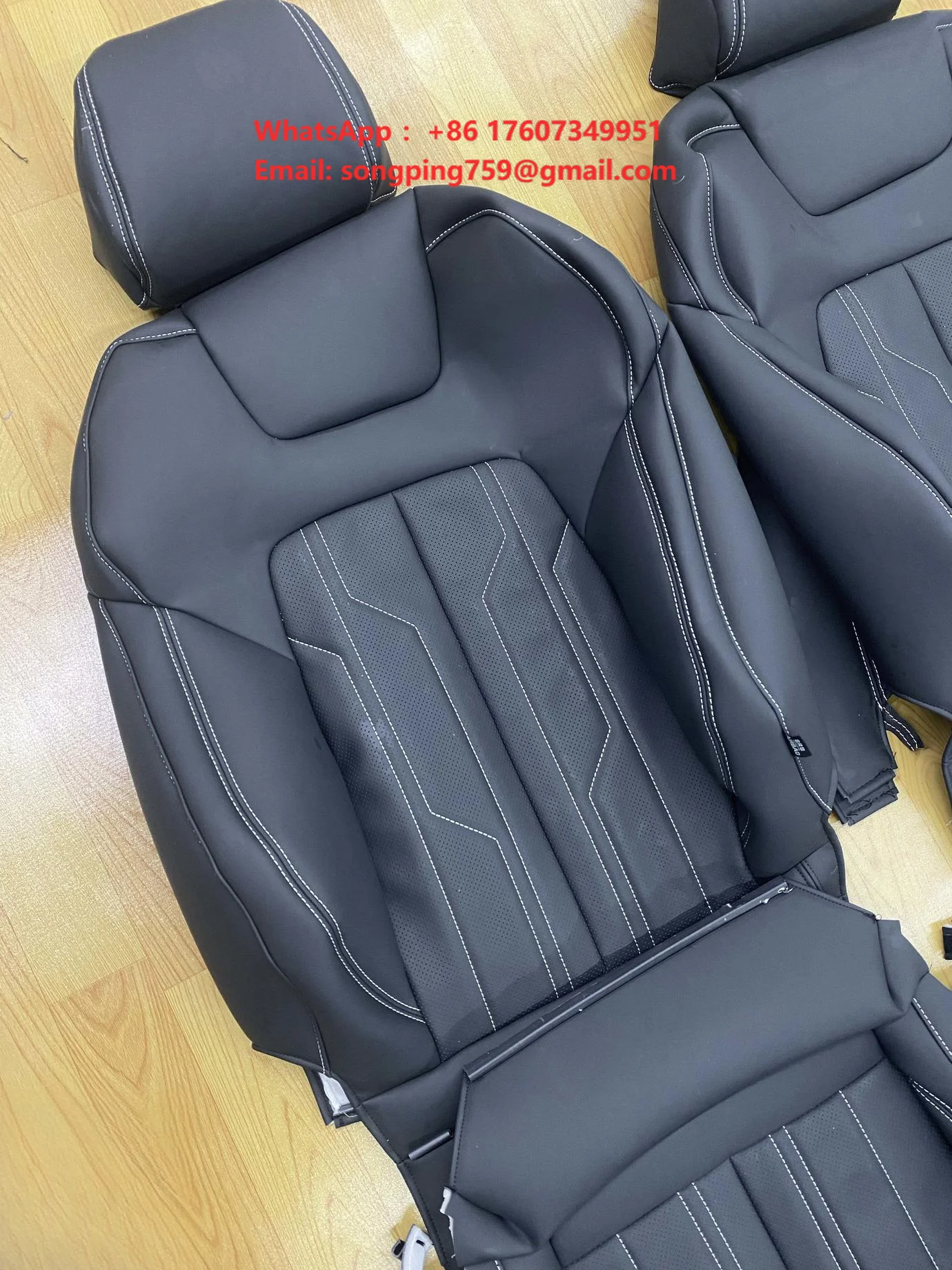 High Elastic Auto Seat Protector Full Set Car Seat Covers for Audi Q2 Q5 FY Q7 4M A4 B9 A6 C8 Leather Car Interior Accessories