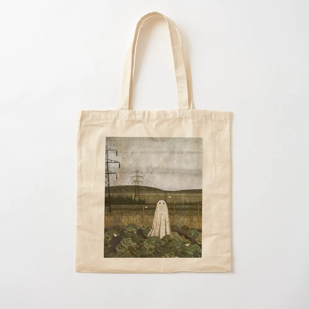 There's A Ghost in the Cabbage Patch Again... Tote Bag reusable shopping bags Lady bag tote bags men Canvas stote bag