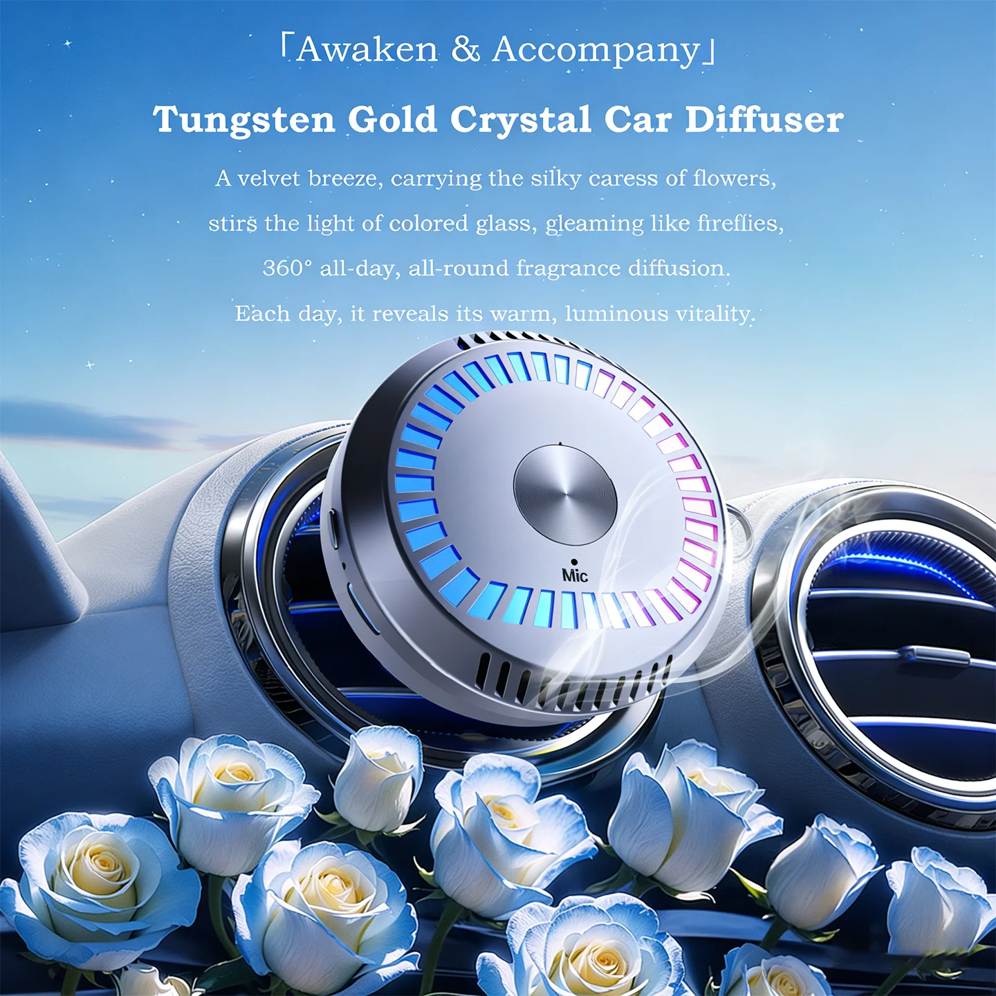 New Design Automatic Solid Air Freshener Perfume Gel Machine Aromatherapy Perfume Round Freshener Air Aromatherapy Machine