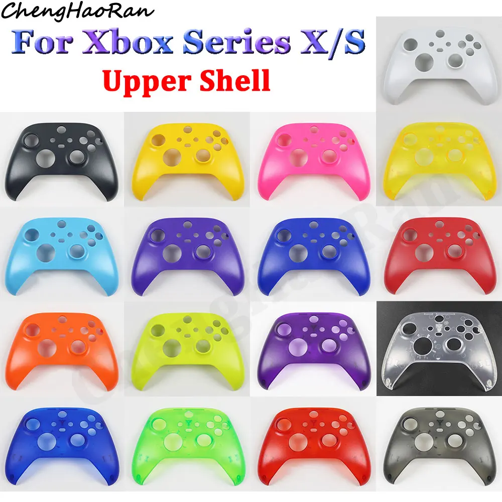 

1 Piece High Quality Plastic Upper Shell For Xbox Series S/X Game Controller Upper Shell Panel Repair Replacement Accessories