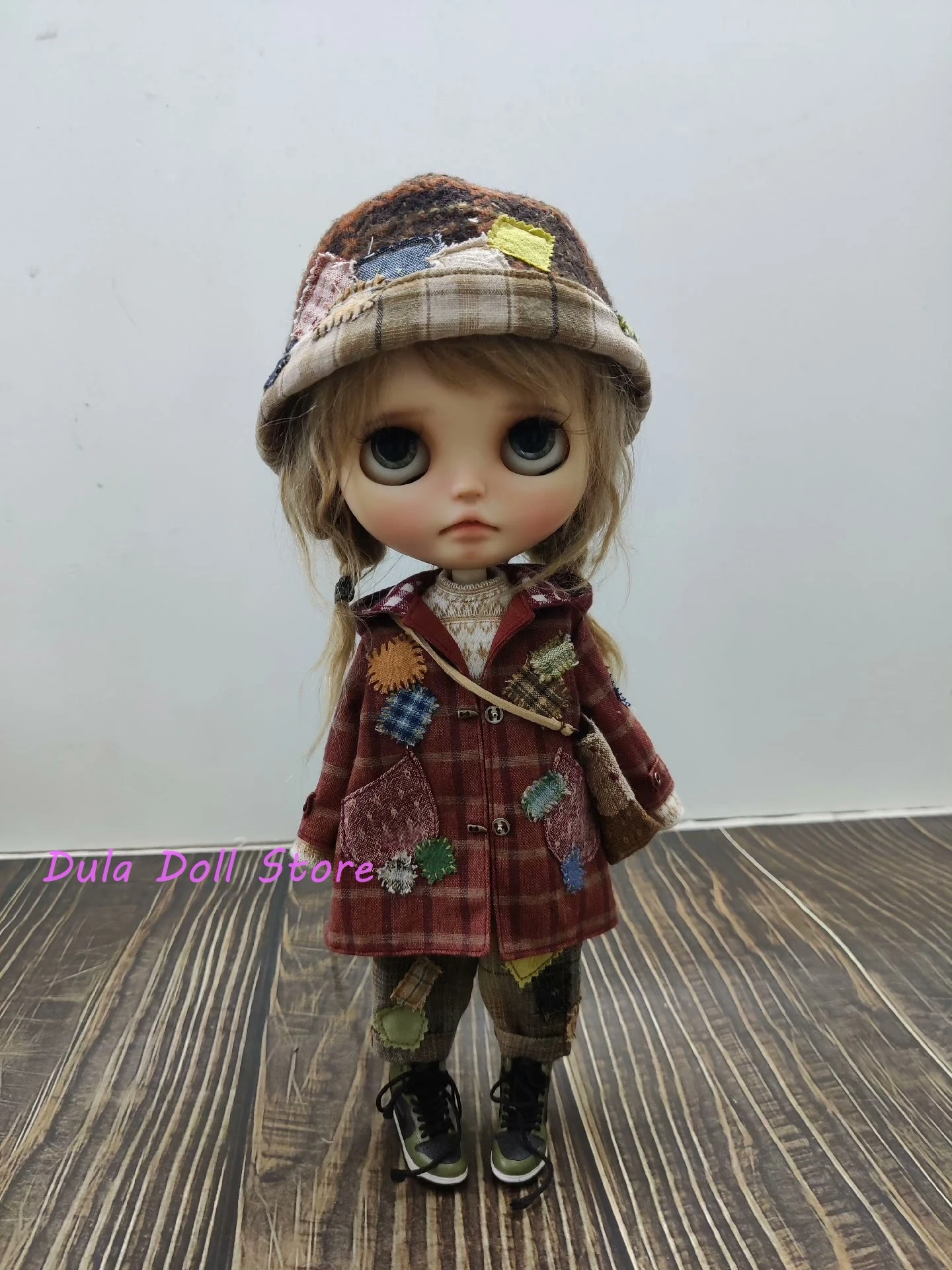 Dula 인형 코스튬 블라이스 2025 스트레이 스타일 대추 빨간 인형 세트, ob24 ob22 Diandian Azone Licca 1/6 Bjd 인형 액세서리