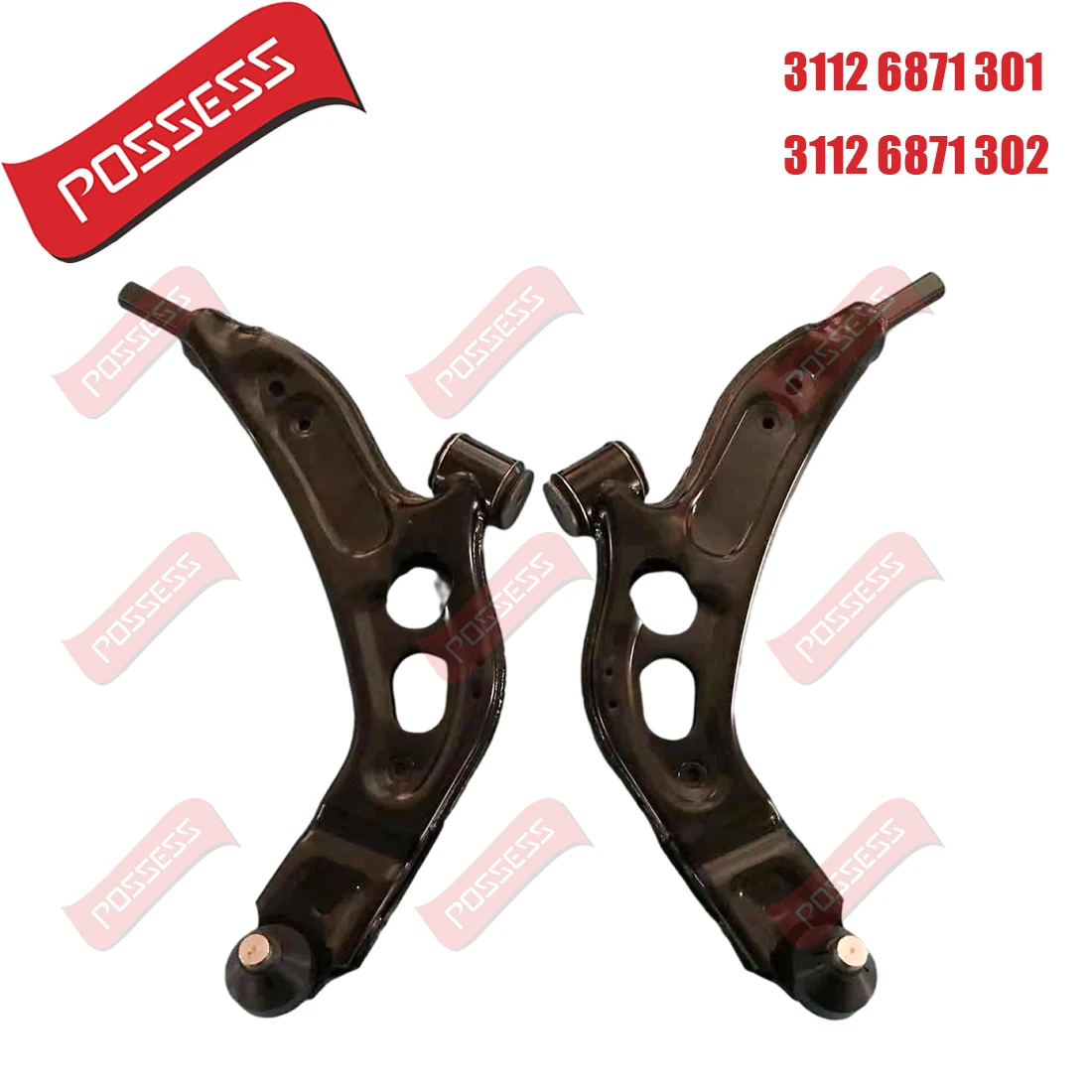 

A Pair of Front Lower Suspension Control Arm For BMW X1 X2 1 2 Series F48 F49 F40 F44 F45 F46 F39 Mini Cooper F54 F60