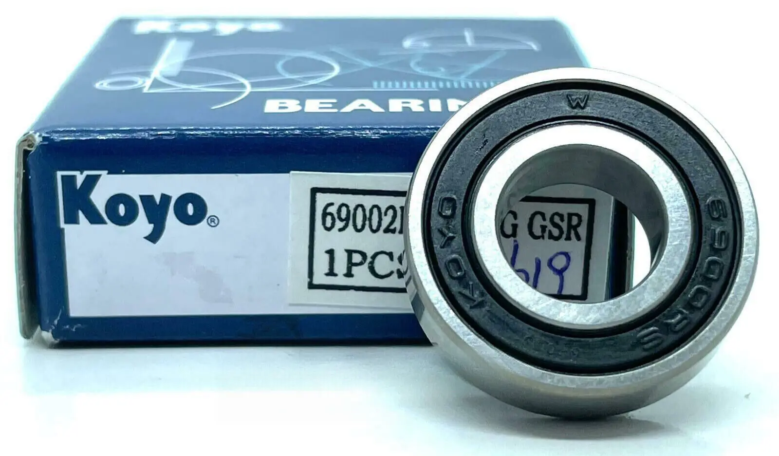 KOYO 6900 2RS DEEP GROOVE BALL BEARING, RUBBER SEALED 10x22x6 mm 61900