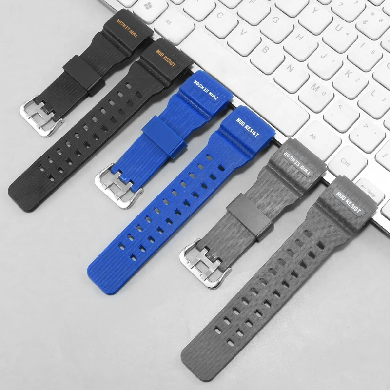 CICIDD Selected Silicone Watchband Suitable For Casio G-SHOCK Little Mud King Watch Strap GG-1000/GWG-100 Rubber Men and Women