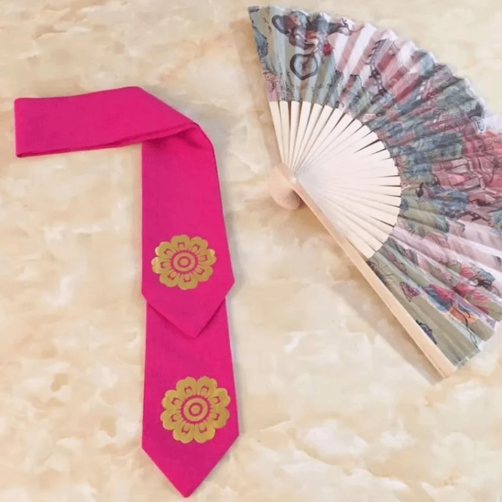 Sweet Flower Korean Headband Ribbon Traditional Korean Hanbok Hairband Hair Clip Court Stage Dance Costume Hanfu view 3