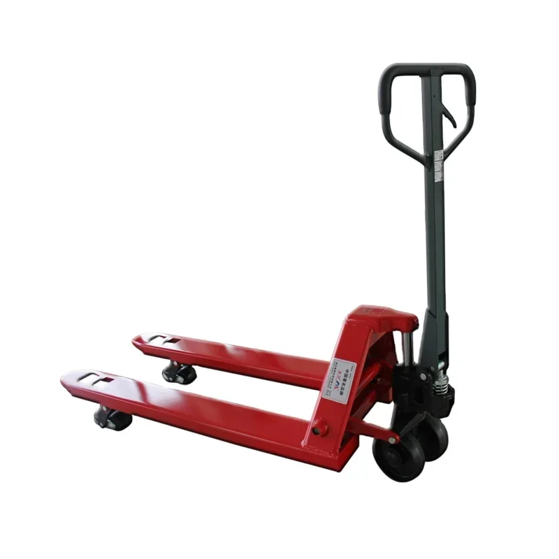 hand pallet truck with 3.75mm thickness 2ton 2.5ton 3 ton 5ton hand manual forklift for sale