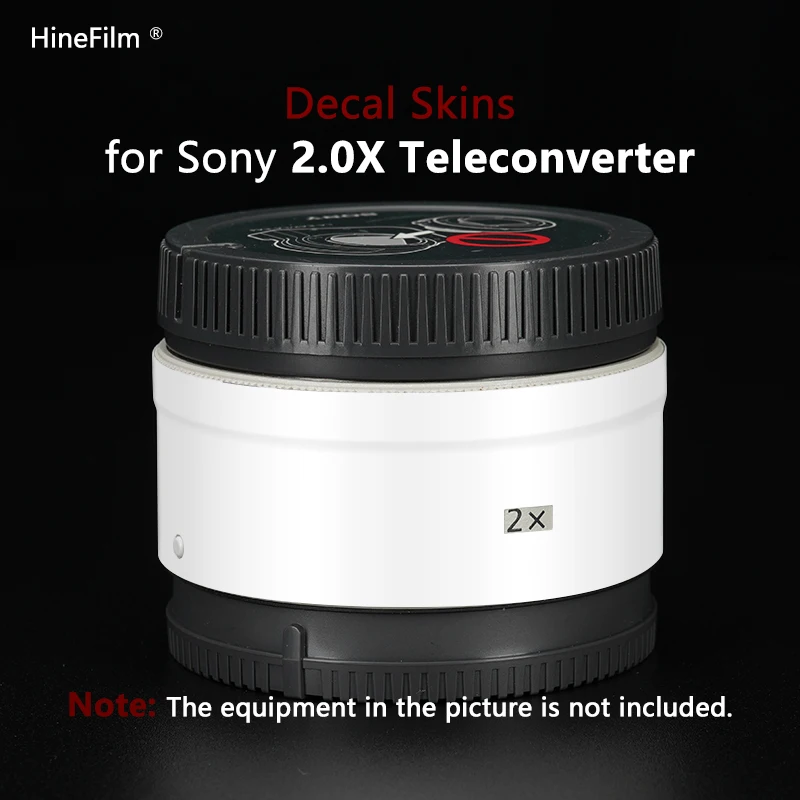 VG-C3EM naklejka na uchwyt baterii aparatu VGC4EM do skóry akcesoria do kamery Sony 1.4X 2.0X telekonwerter uchwyt boczny naklejka ochronna