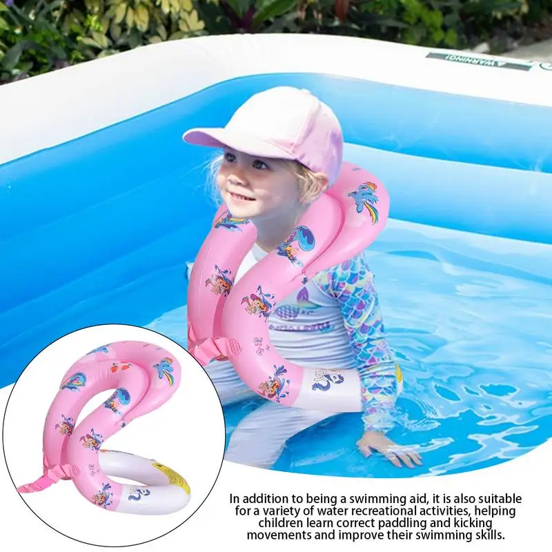 

Kids Swim Vest Swimming Ring Kids Float Vest Pool Vest Swim Rings Toddler Floaties Swim Float Swim Vest For Boys Girls Fun
