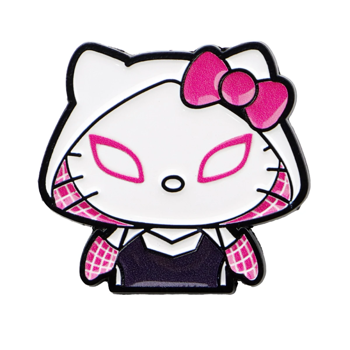 10 Uds. Pin esmaltado de Anime, insignia de gato bonito en mochila, alfileres de solapa, broches de cosas geniales para chaquetas, accesorios de Cosplay