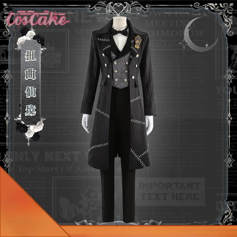 

Twisted-Wonderland Idia Shroud Cosplay Costume Uniform Halloween Carnival Party Christmas Play Role Clothes Clothing
