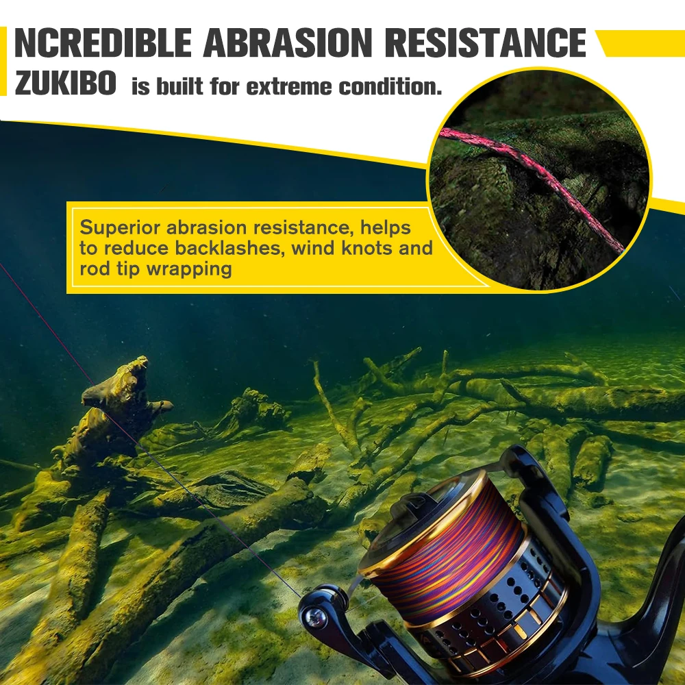 1000 M/500 M/300 M Giappone Originale X-BRAID Aggiornamento X8 Super Forte Linea di Pesca in Acqua Salata 8 Fili multifilamento Muiltcolor PE linea