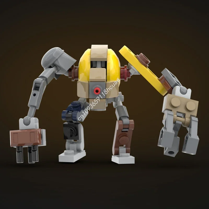 

Набор из 56 деталей MOC DOG Halfes Life 2: Конструктор, Рождественский подарок, Монтессори-пособия для развития сенсорики, Интерактивные развивающие игрушки для детей