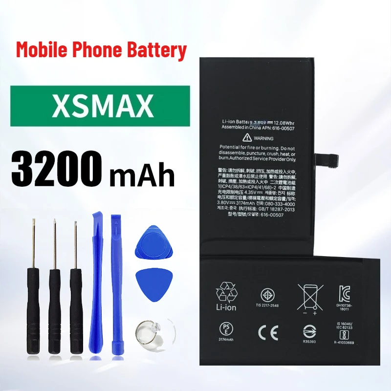 

For IPhone XS Max Mobile Phone Battery Large Capacity 3200mAh
