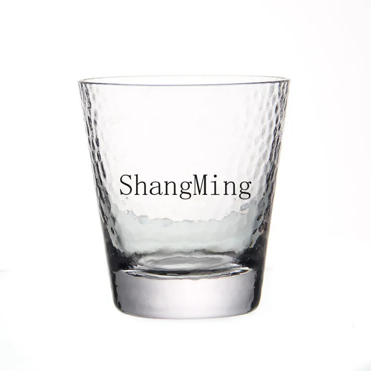 

PYH Phnom Penh Hammer Glass Creative Cold Drink Beer Cup Household Milk High Borosilicate Thickened Water Cup Set