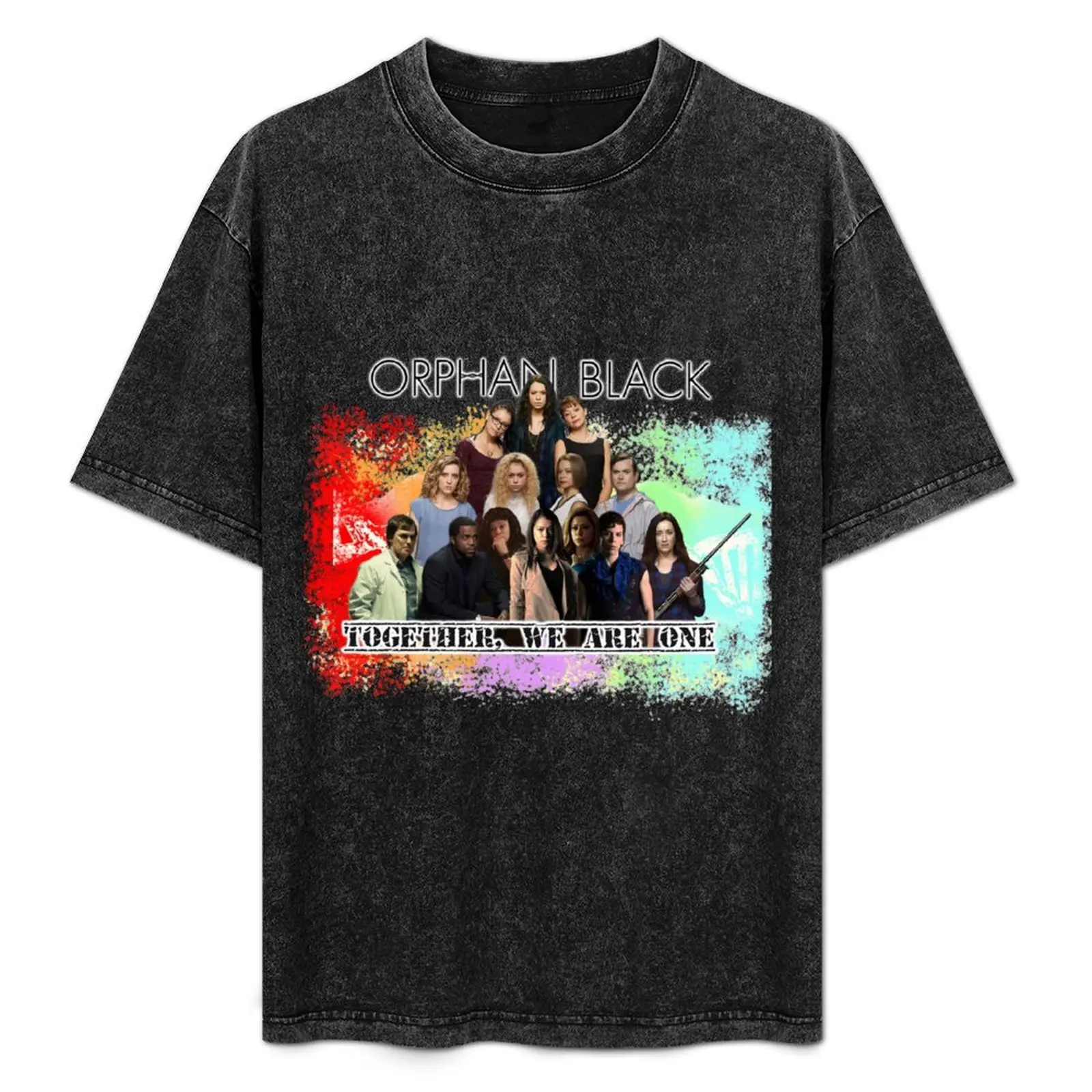 Orphan Black Cast T-Shirt summer clothes anime stuff mens cotton t shirts