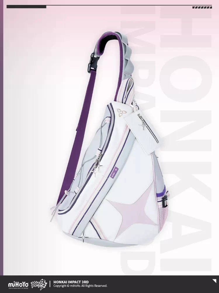 Game Honkai Impact 3RD ELYSIA HERRSCHER OF HUMAN:EGO Series Shoulder Bag Anime Fashion Crossbody Bag  Cosplay  Accessories