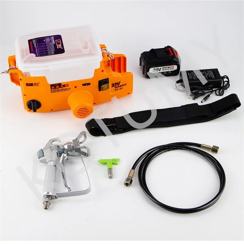 High Voltage Brushless Airless Spraying Machine Latex Paint Lithium Battery Wall Spraying Machine