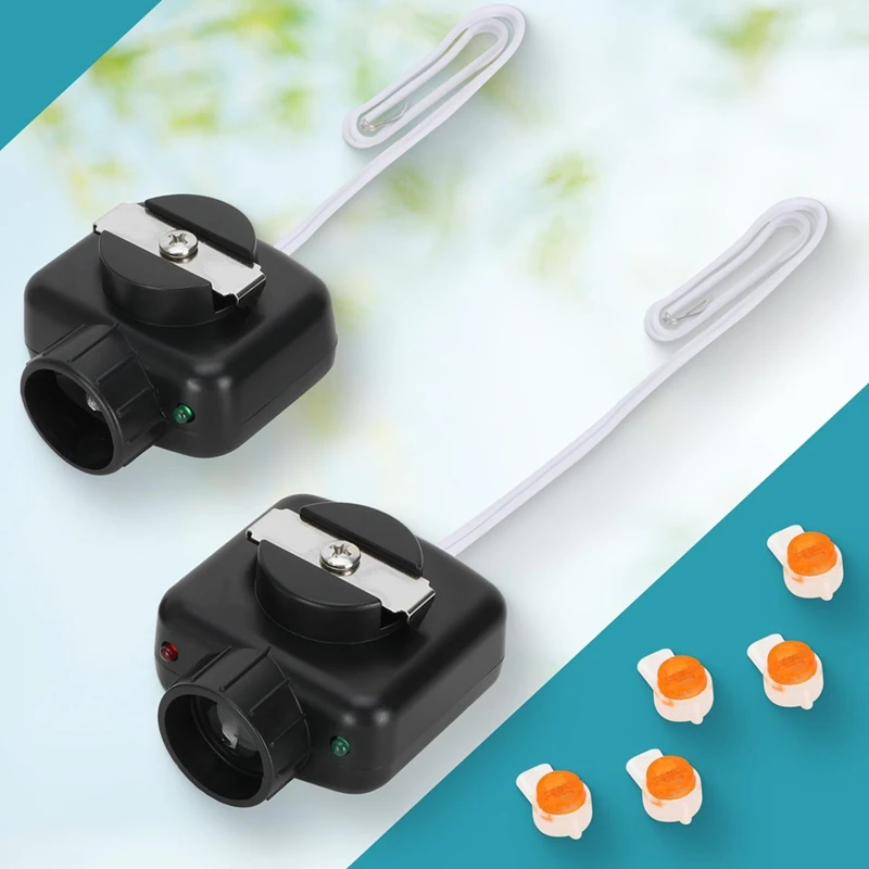 مجموعة كاملة من أجهزة استشعار فتح باب المرآب الخطي مجموعة عيون الشعاع ، لفتحة باب المرآب الخطي HAE00002 LSO50 LDO33 LDO50