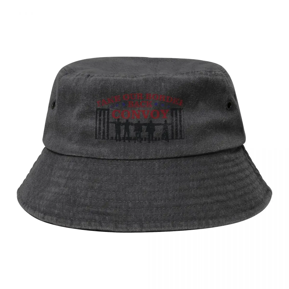 Take Our Border Back Convoy Bucket Hat Luxury Brand Christmas Hat Wild Ball Hat Women Beach Fashion Men's