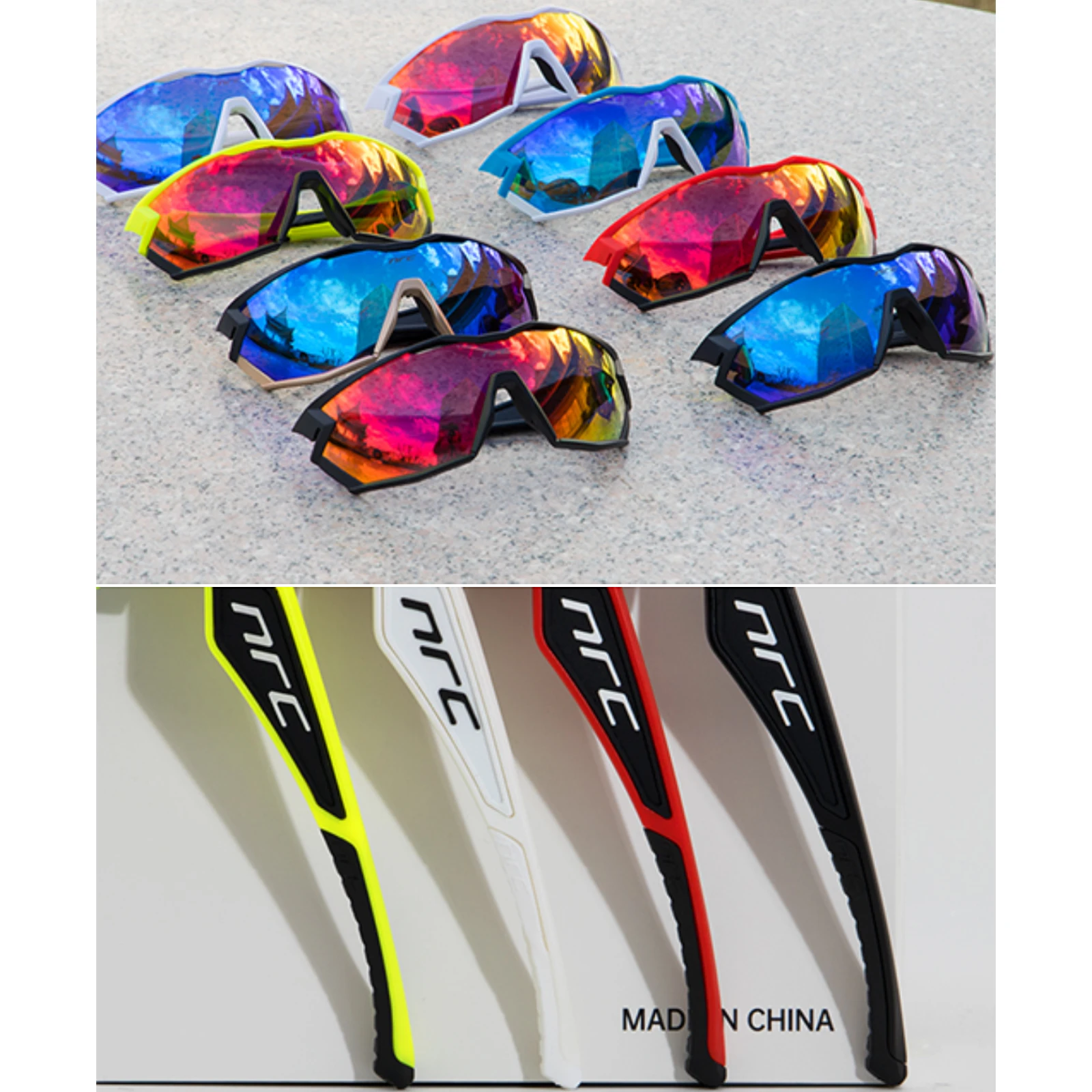 NRC Cycling Sunglasses Man Cycling Glasses Outdoor Bike Glasses Woman MTB Goggles Bicycle Glasses Sport UV400 Hiking Eyewear