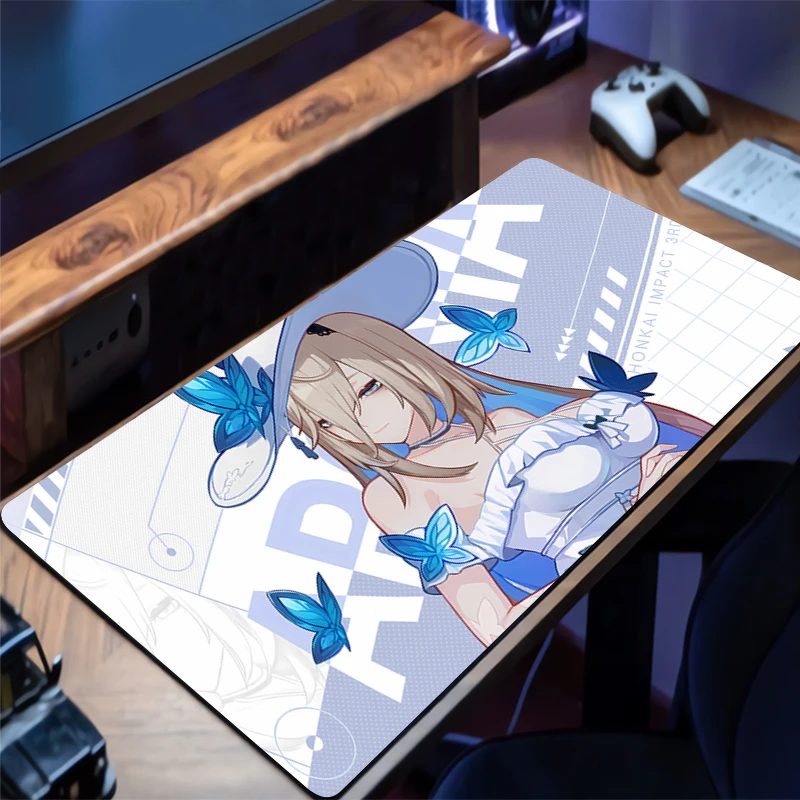 Gaming Mouse Pad Honkai Impact 3 Gamer Computer Accessories Keyboard Table Mat Mousepad Company Desk mat PC carpet gift Mousepad