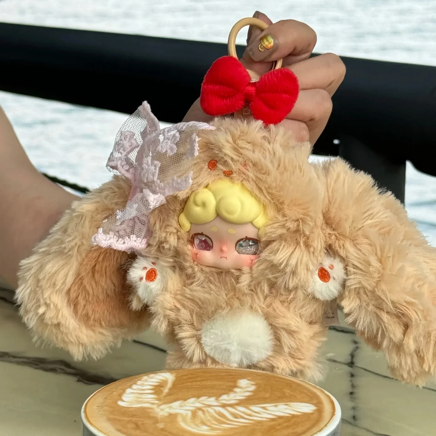 

Новая горячая оригинальная серия LuckyDierNai Goodnight Rabbit, модная плюшевая слепая коробка, милая кукла, подарочная подвеска, украшение по индивидуальному заказу