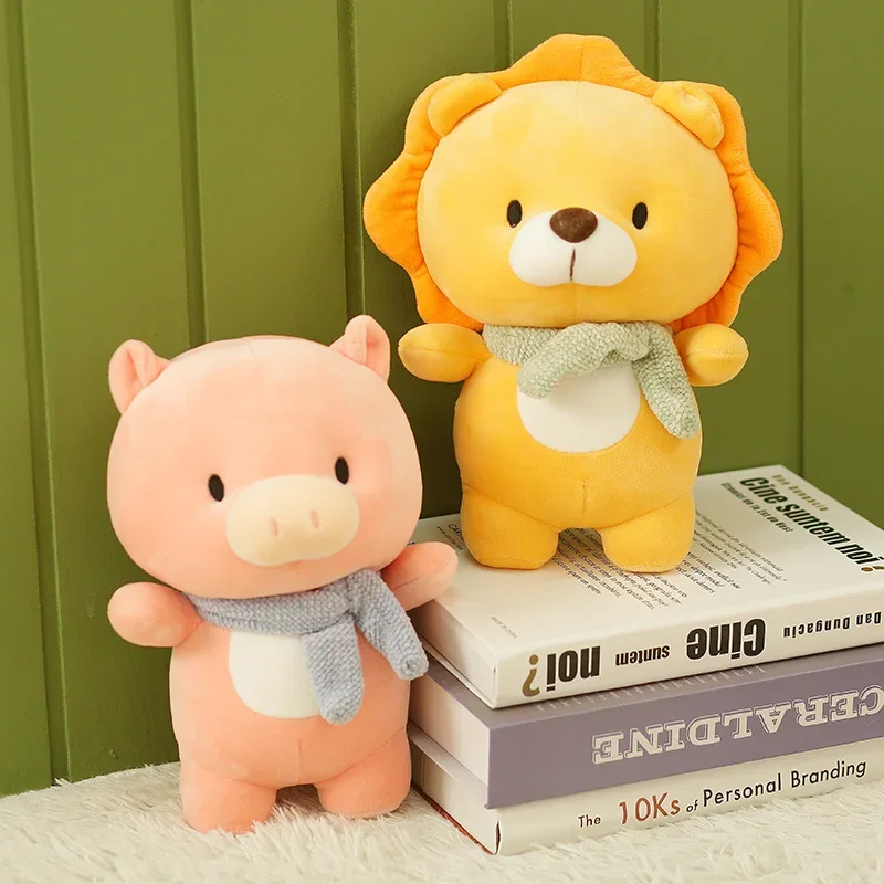 

Cute Dinosaur Plush Toy Soft Little Lion Stuffed Animal Doll for Kids Children's Birthday Gift 23CM