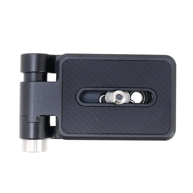 Placa de liberación rápida con soporte en L plegable para cámara ABZZ-DSLR, placa de liberación rápida para cámara Arca Swiss