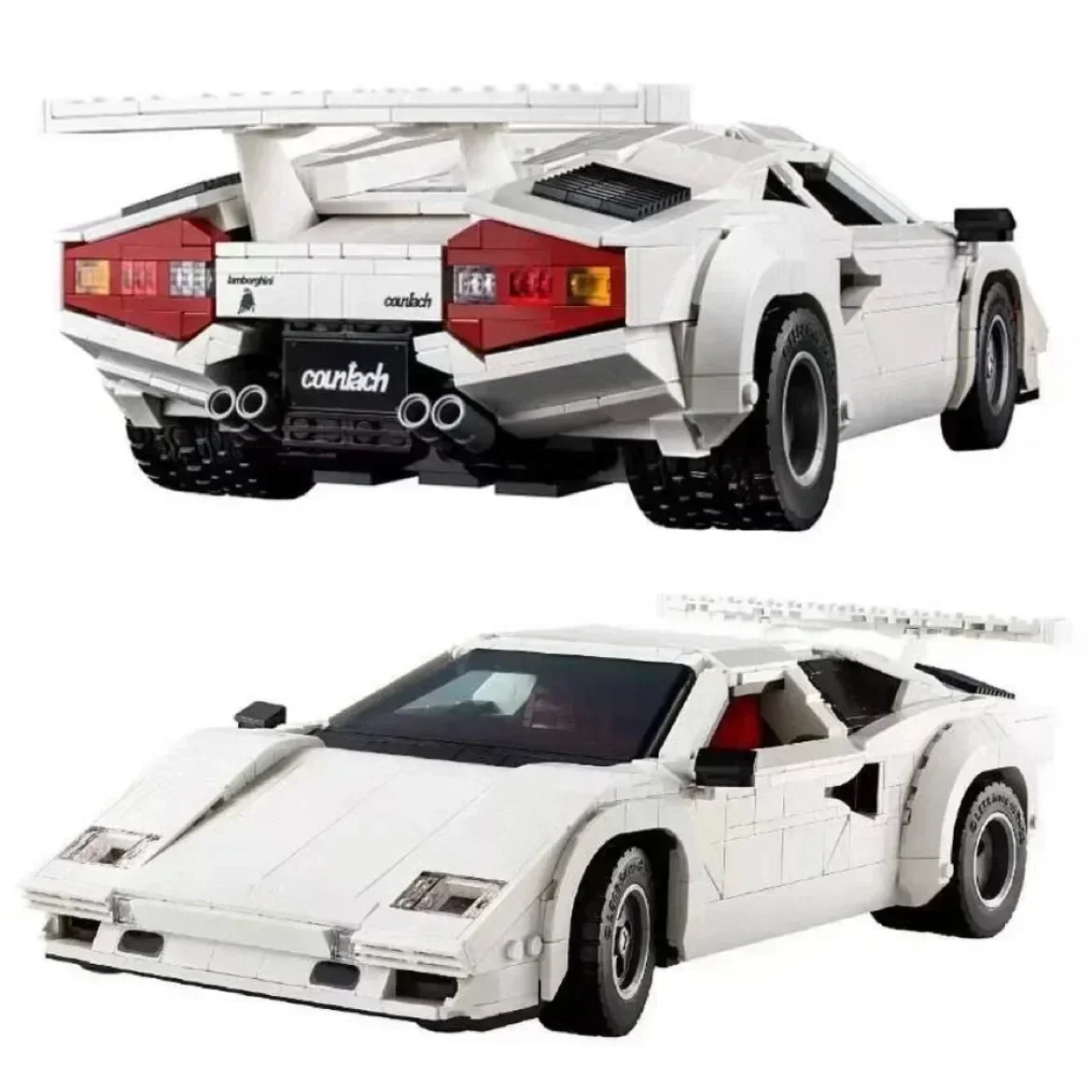 2025 NEW 10337 Countach 5000 QV Building Blocks Super Racing Car Model Classic Collection Bricks Cars Toys Boy Christmas Gift
