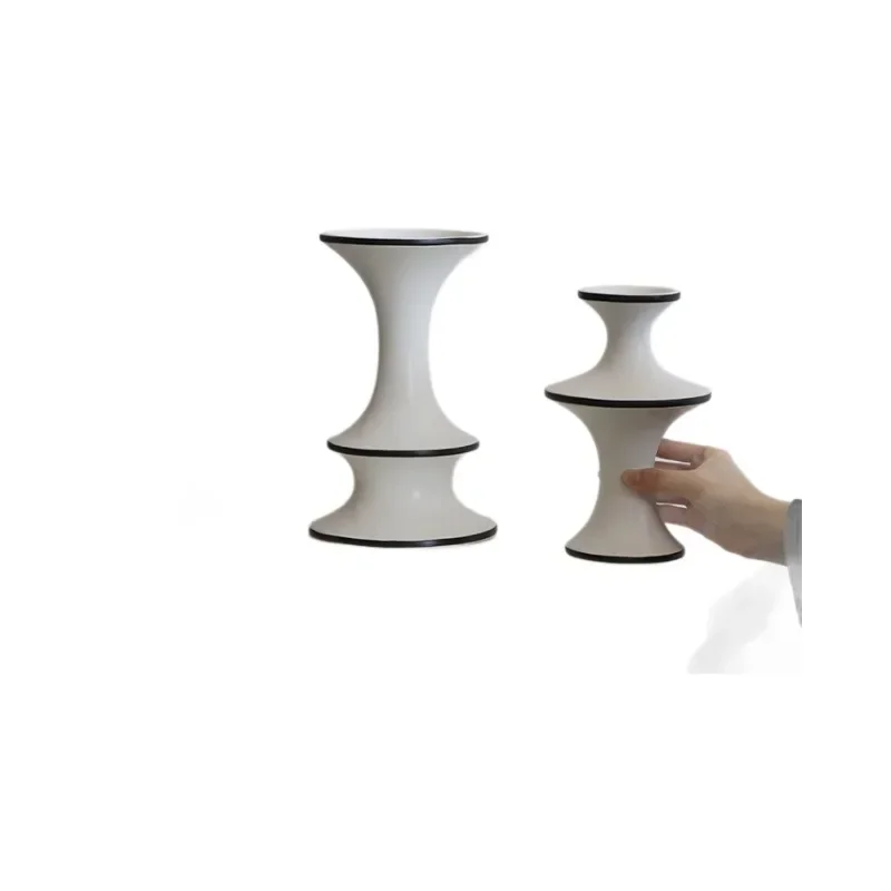 Creative ceramic vase light luxury high-end desktop design niche ornament living room flower arrangement decoration