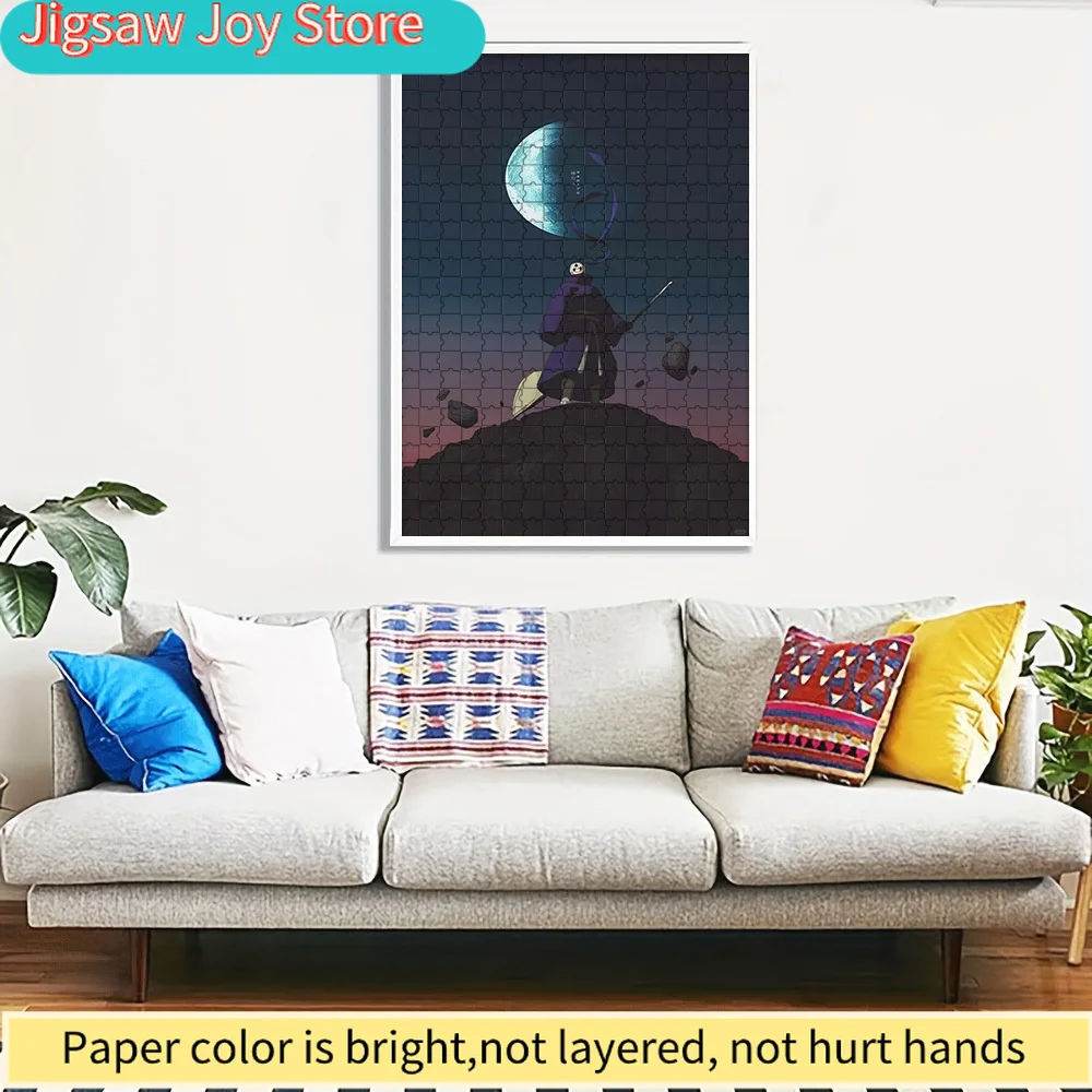 

Пазл из бумаги с изображением Аниме Наруто: Обито Учиха на лунной поляне, премиум-качество, яркий принт высокой четкости, гладкие детали без заусенцев.