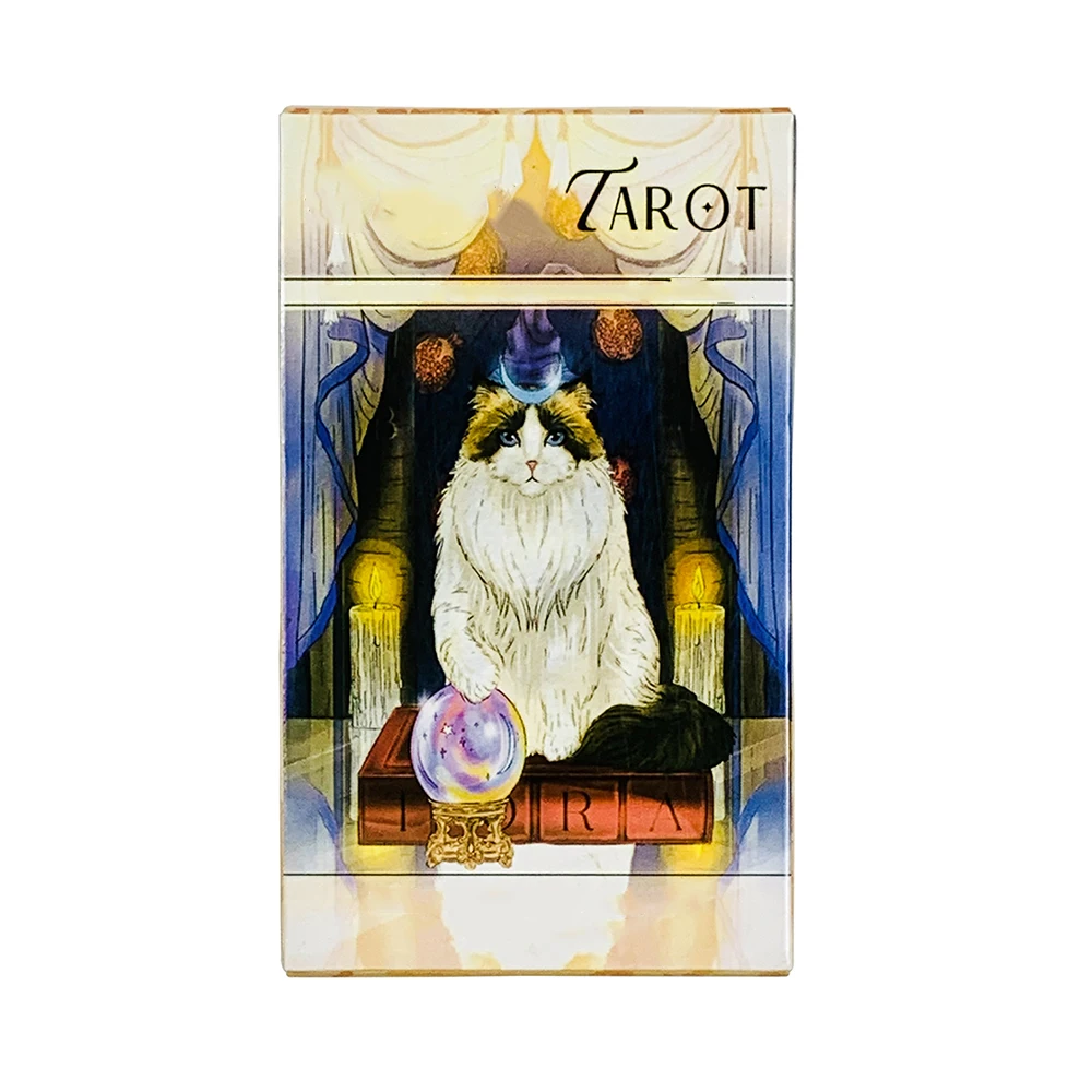 

Новые карты Таро: английская версия на 78 карт для предсказаний, гадания, медитации и в качестве подарков.