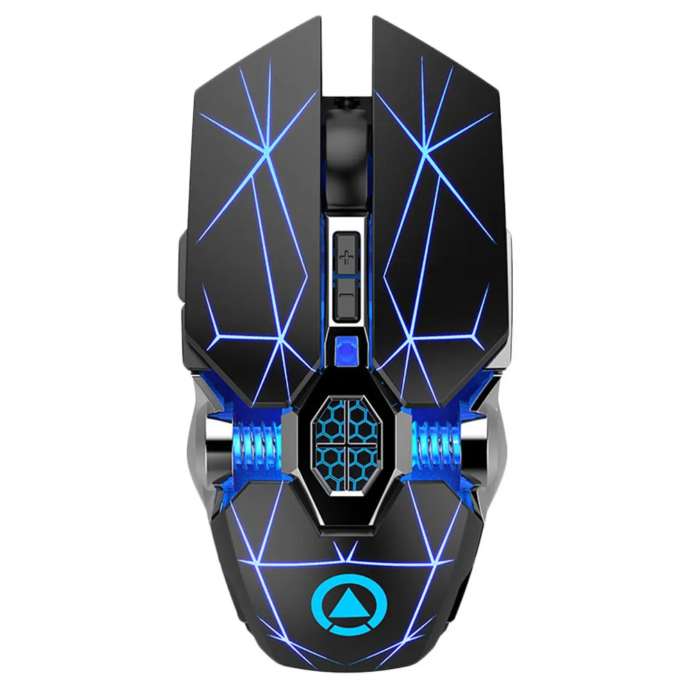 

Ergonomic Silent Wireless Rechargeable Office Laptop Portable Lightweight Computer Accessory Mute Mouse Carpal Tunnel Relief
