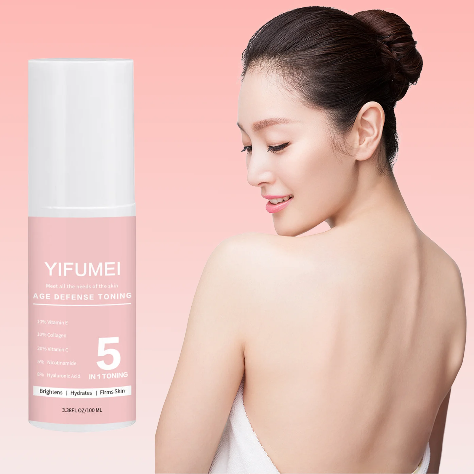 

100ML Niacinamide Toner Vitamin C Hydrating Moisturizing Skin Care Facial Care Toner Fast Absorbing Deep Hydration Brightening