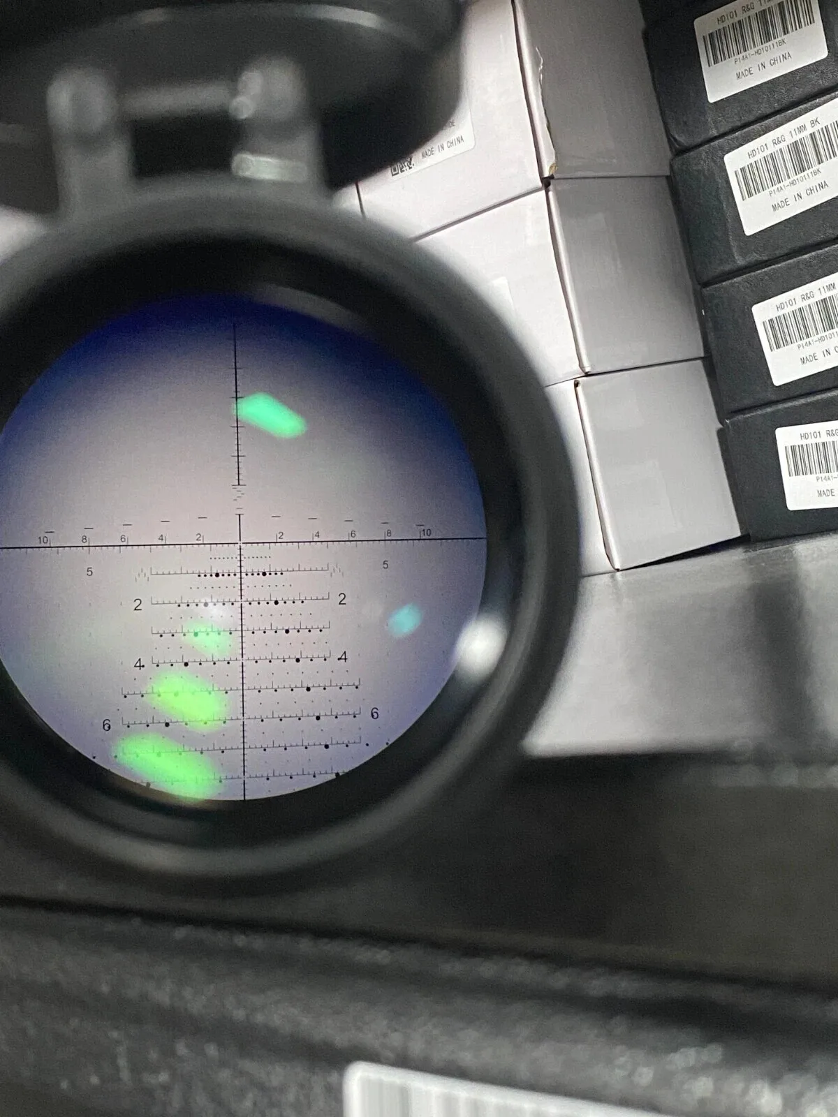 NF ATACR 5-25X56mm F1 FFP Riflescope مضيئة مع HORUS TREMOR3 شبكاني للصيد الحقيقي