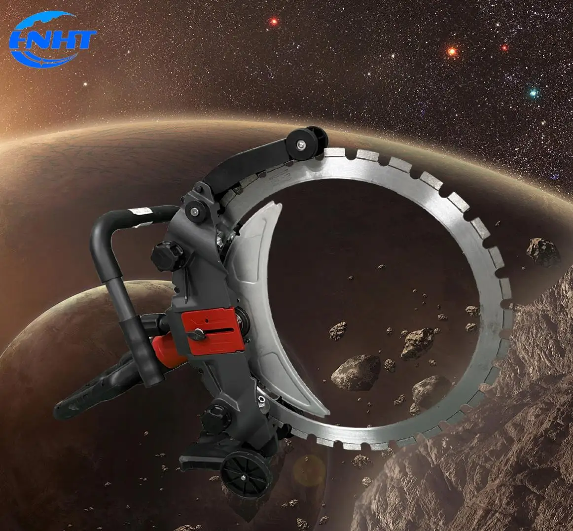 

Мощная электрическая машина для резки бетона 8800 Вт с диском 520 мм, 220 В, для камня и цепных пил