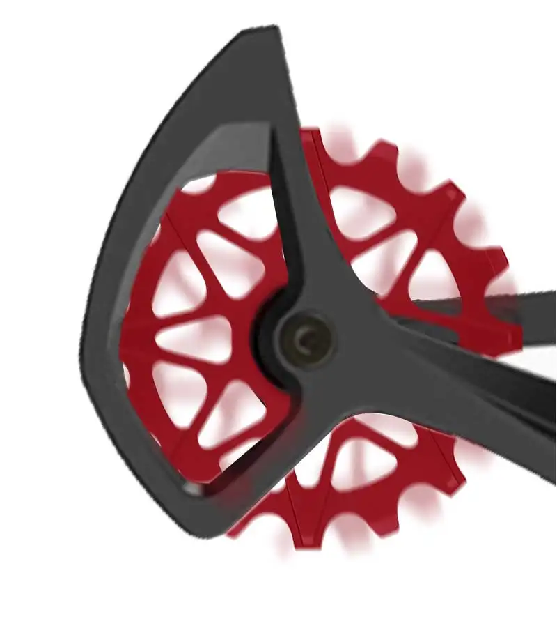 ENLEE Fahrrad Schaltwerk Positive Und Negative Zahn Keramik Guide Rad Mountain Road Bike 10/12/14/16T Guide Rad – Detail 12