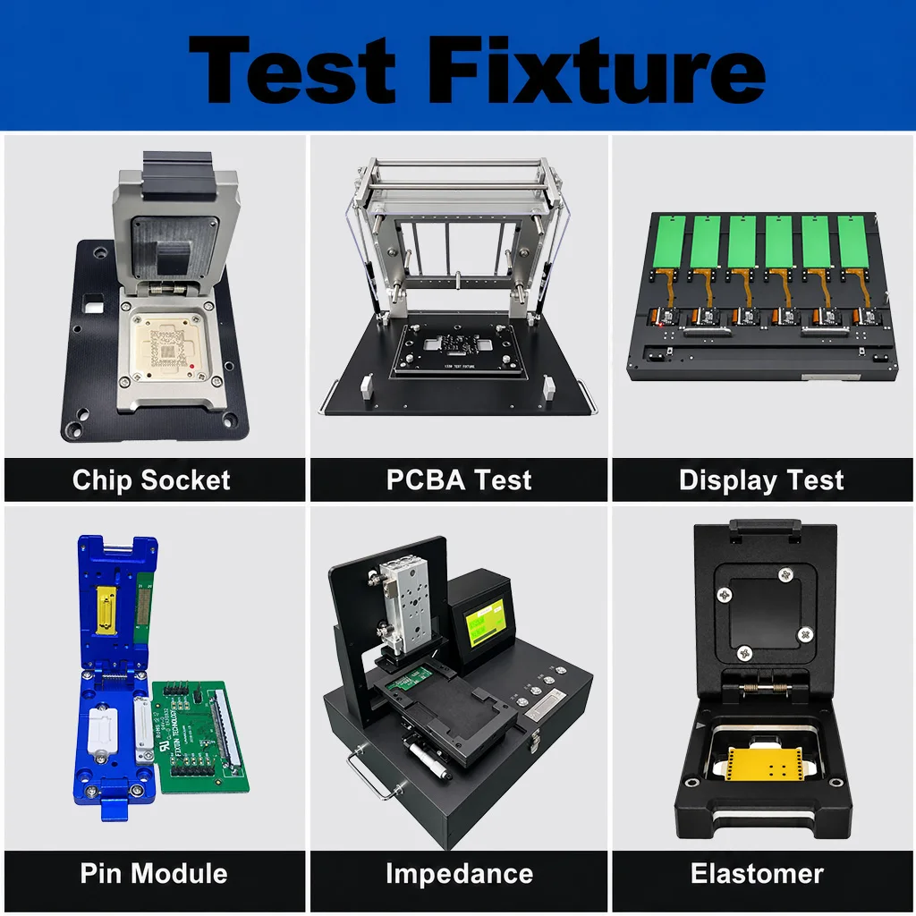 Custom LCD Screen Aging Test Fixture Multi-unit Hot Plug ESD Resistance for Connector Testing