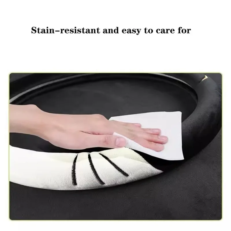 

Чехол на руль Bestune Pony — зимний короткий плюш, теплая противоскользящая универсальная ручка на руль автомобиля, мягкая и удобная