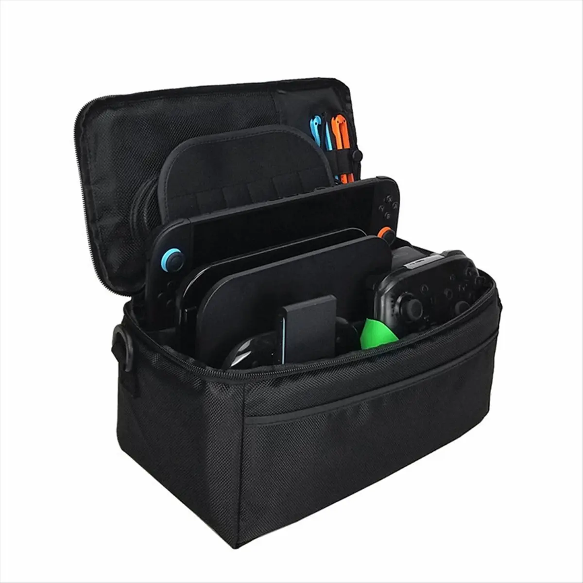For Switch 2 Large Storage Bag Travel Carrying Protective Case for Switch 2/OLED Anti-Scratch Game NS2 Accessories