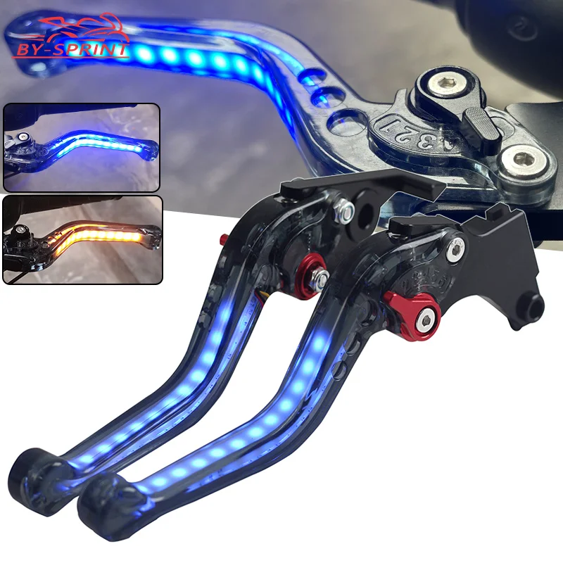 For HONDA CBF600/SA CBF500 CB500F CB500 CB900 CB400 CB919 Motorcycle Adjustable Always-on Turn Signal Light Brake Clutch Lever