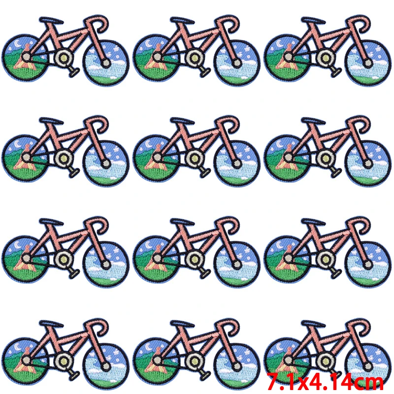 10Pcs/Lot Car Patch Iron On Pa - Outdoor Adventure Show ulasan dan harga