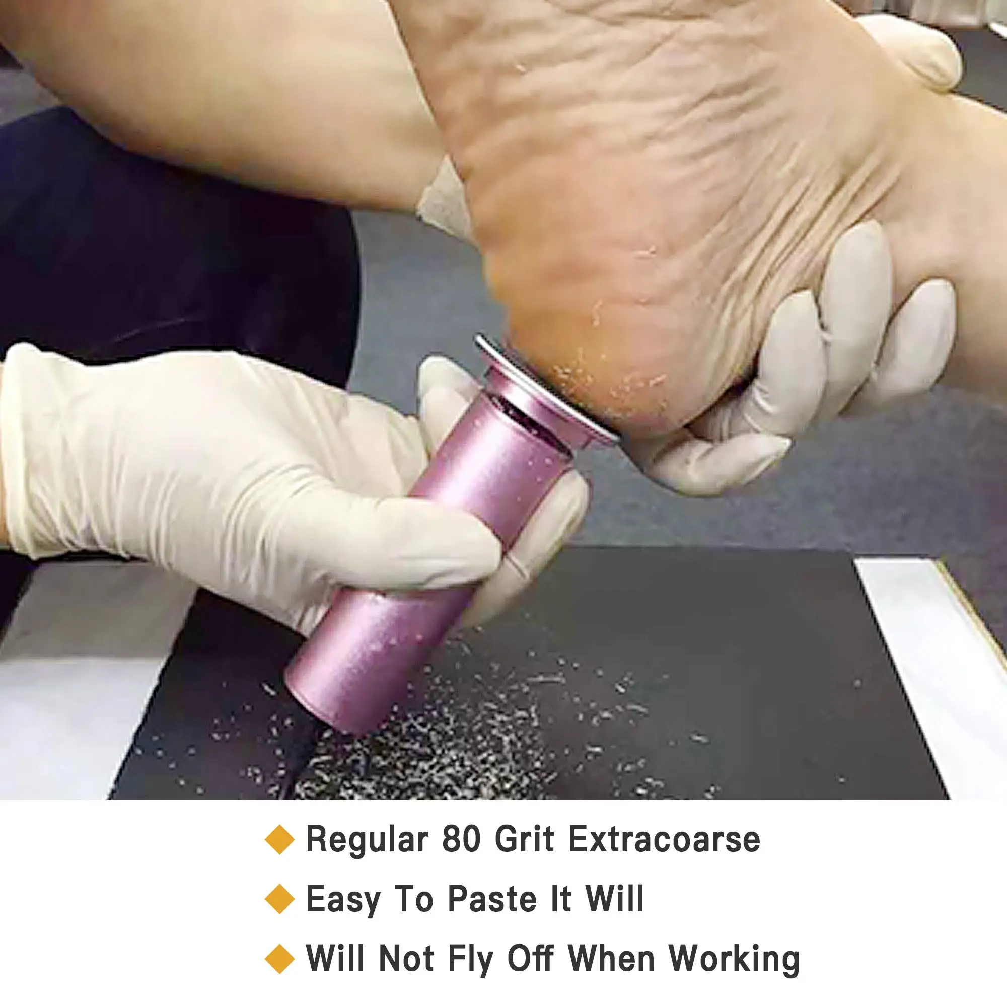 مزيل مسامير القدم الكهربائي من ديرماف، مزيل مسامير القدم الكهربائي الخالي من الألم للأقدام سرعة احترافية قابلة للتعديل، 360 رو