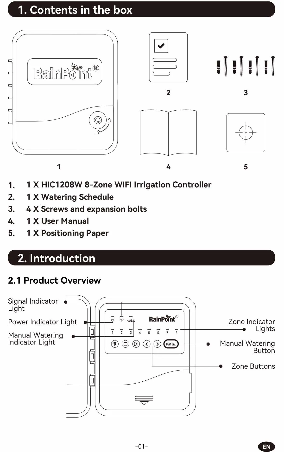 Detalle 3 de Electroválvula RAINPOINT 8 Otras válvulas