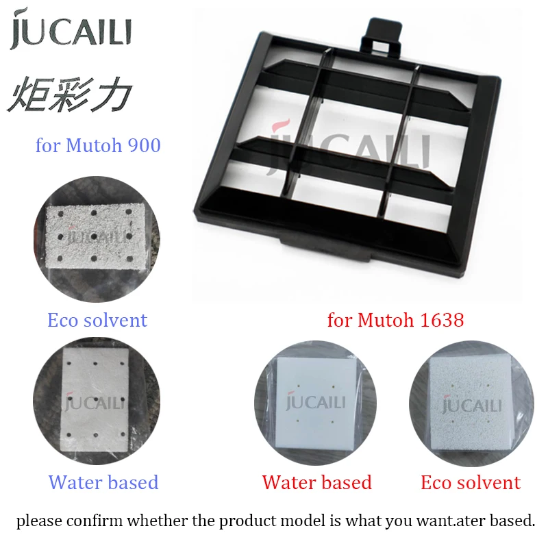JUCAILI Flash Pad for Mu TOH 900 1638 Valuejet VJ1604 VJ1204 RJ900C Oil/Water Based Flashing Mat with Frame Eco Solvent Printer