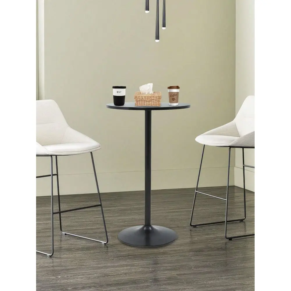 

Bar Table 40 Height Modern Pub Table With Solid Top And Sturdy Metal Base, High Top Table For Kitchen, Dining Room, Bistro, Coc