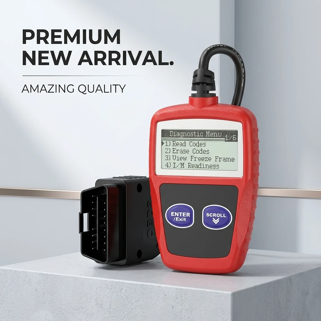 Scanner MS309 Car Code Reader Diagnostic Tool Check Engine Light Reader Read Clear Error Codes for CAN OBDII Vehicl